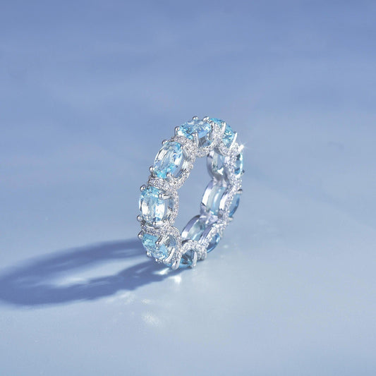 Handmade Aquamarine Ring - spiiyle