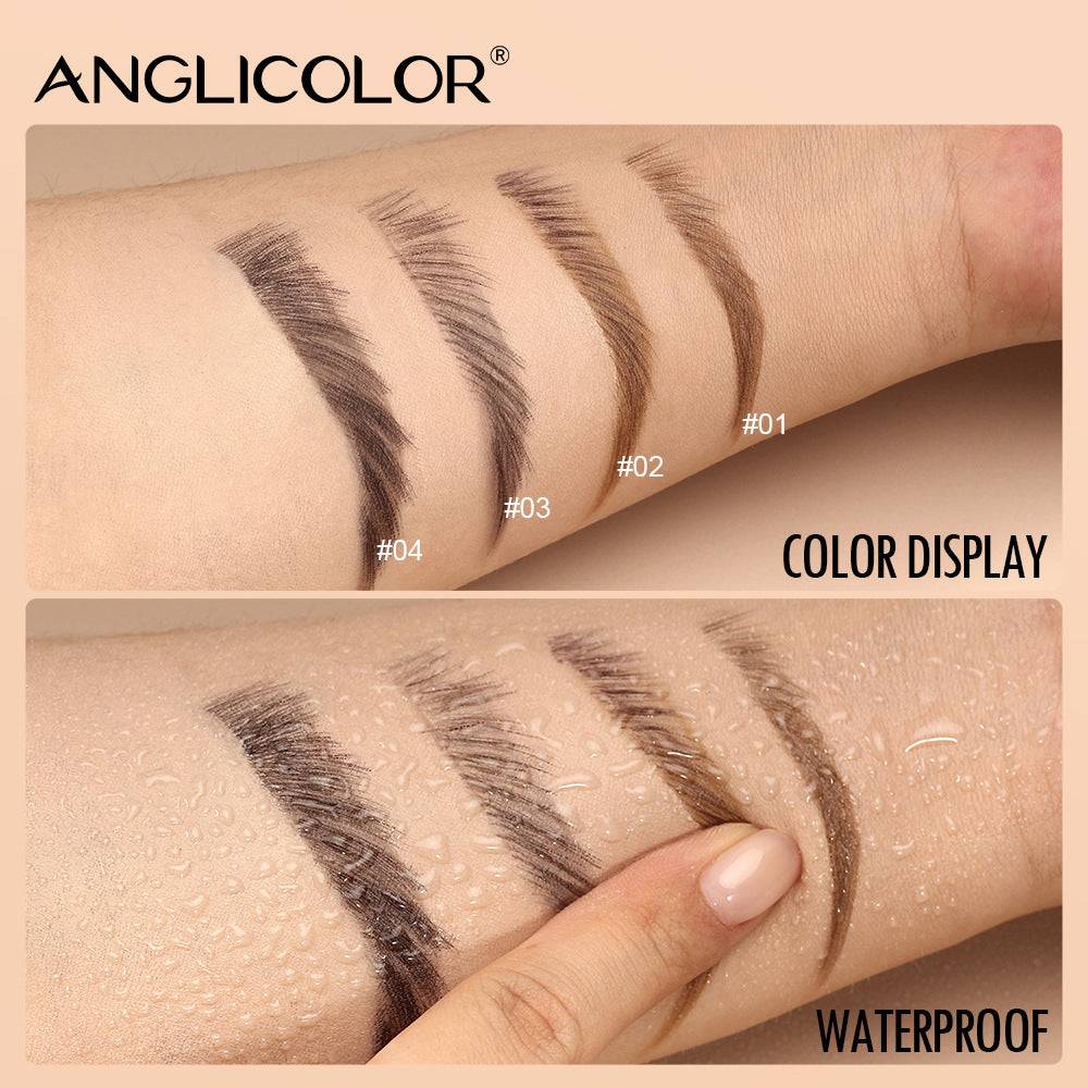 Kotna čopiča za obrvi Tekoča pasta za obrvi - spiiyle