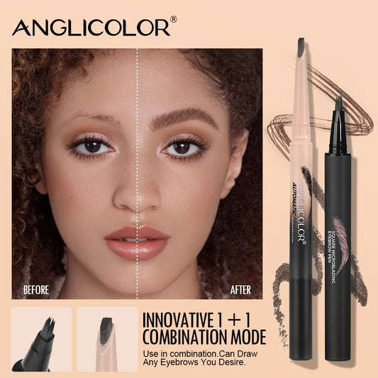 Kotna čopiča za obrvi Tekoča pasta za obrvi - spiiyle