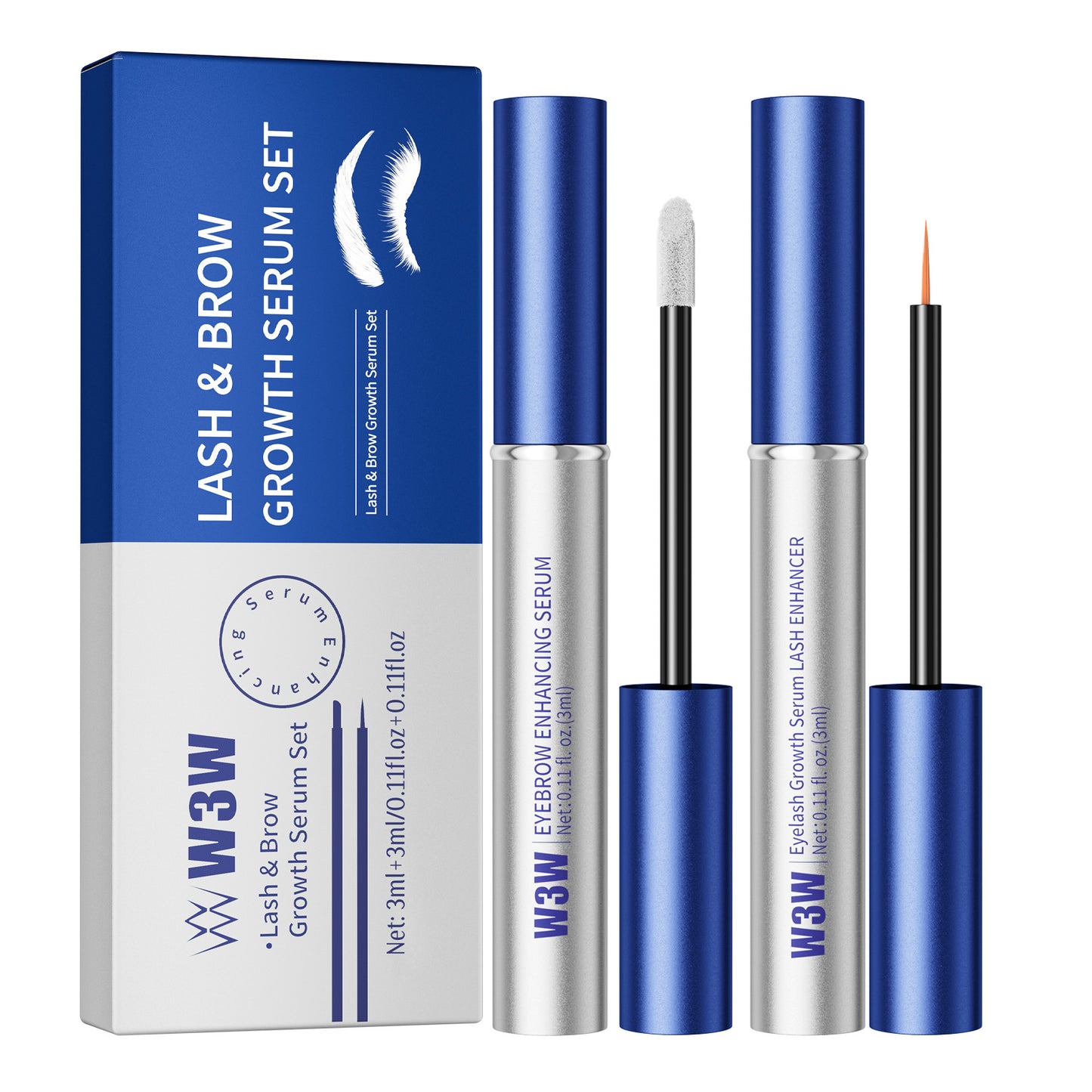 Eyelash and eyebrow lengthening care solution - spiiyle