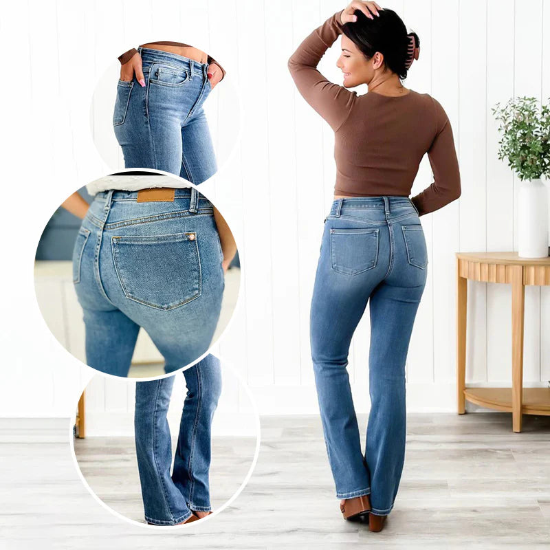 🏆Oprane raztegljive kavbojke, ki dvignejo trebuh in boke👖 - spiiyle