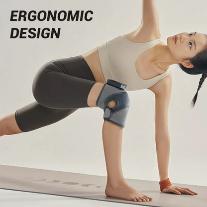 Ogrevan masažer za kolena – toplotna terapija + vibracijska masaža + dolga življenjska doba baterije