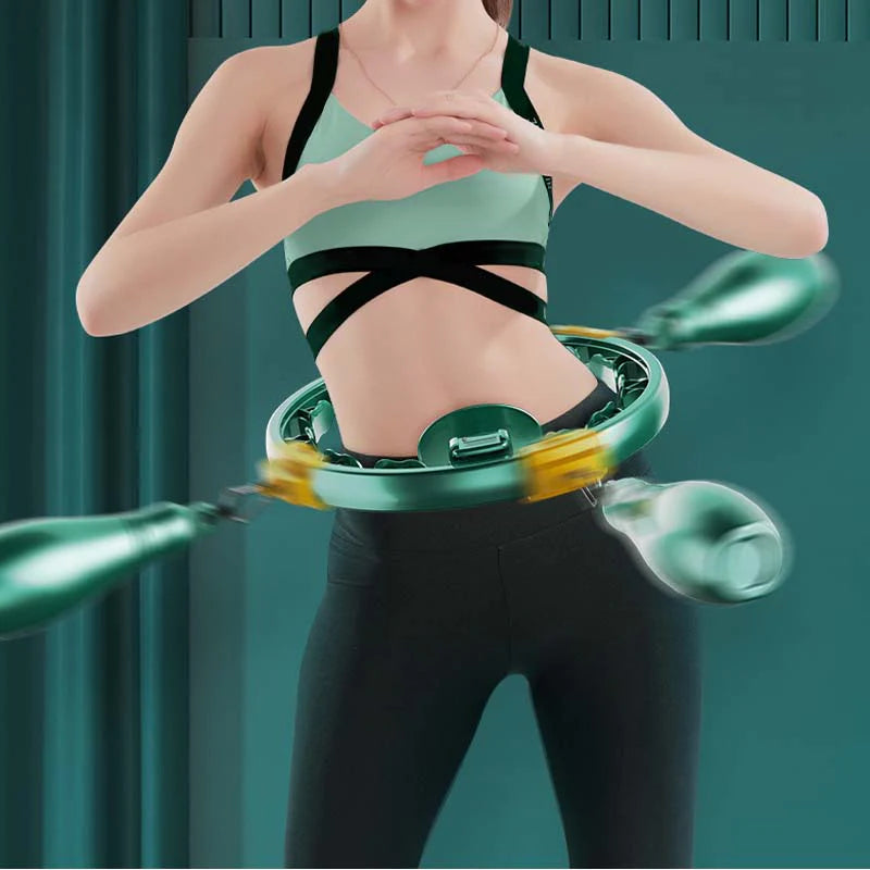 Pametni nastavljivi masažni obroč Hula Hoop