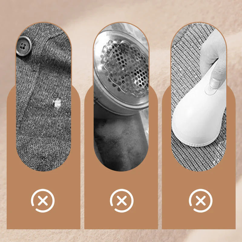 Digitalni odstranjevalec vlaken s tkaninami s 3 hitrostmi