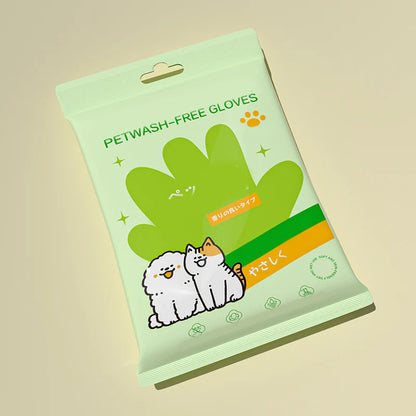 (🔥 Kupite 1 in dobite 1 gratis🔥)Robčki za enkratno uporabo za čiščenje hišnih ljubljenčkov | Brez izpiranja, dezodorirajoči in nežni petprstni dizajn