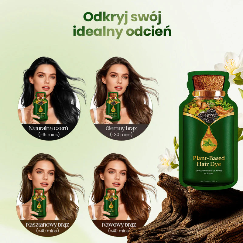 Nežna barva za lase na rastlinski osnovi