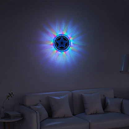 Ambientalna avtomobilska osvetlitev Magnetic Star｜Večnačinska osvetlitev｜Hitro polnjenje USB-C｜Glasovno upravljanje