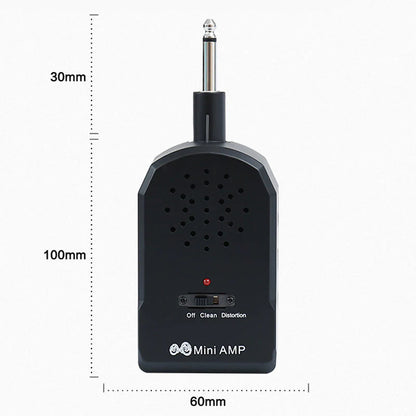 Komplet mini prenosnega ojačevalnika za električno kitaro