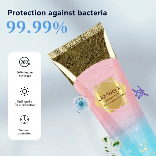 （🔥Kupite 1, dobite 1 gratis🔥）Set zobne paste za beljenje z niacinamidom