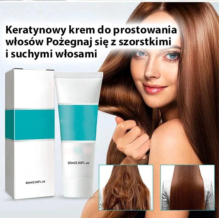 （🔥 Kupite 1, dobite 1 gratis🔥）Keratynowy krem do prostowania włosów - spiiyle