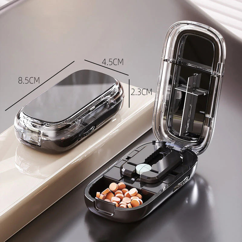 Prenosna škatlica za tablete z rezalnikom - spiiyle