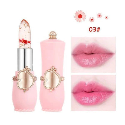 Šminka za ustnice Crystal Jelly Flower, ki spreminja barvo - spiiyle