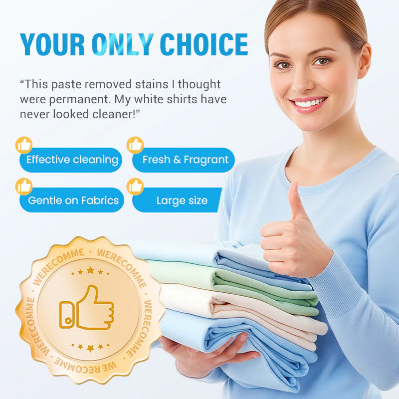 Večnamenska pasta za pranje perila z globinskim čiščenjem