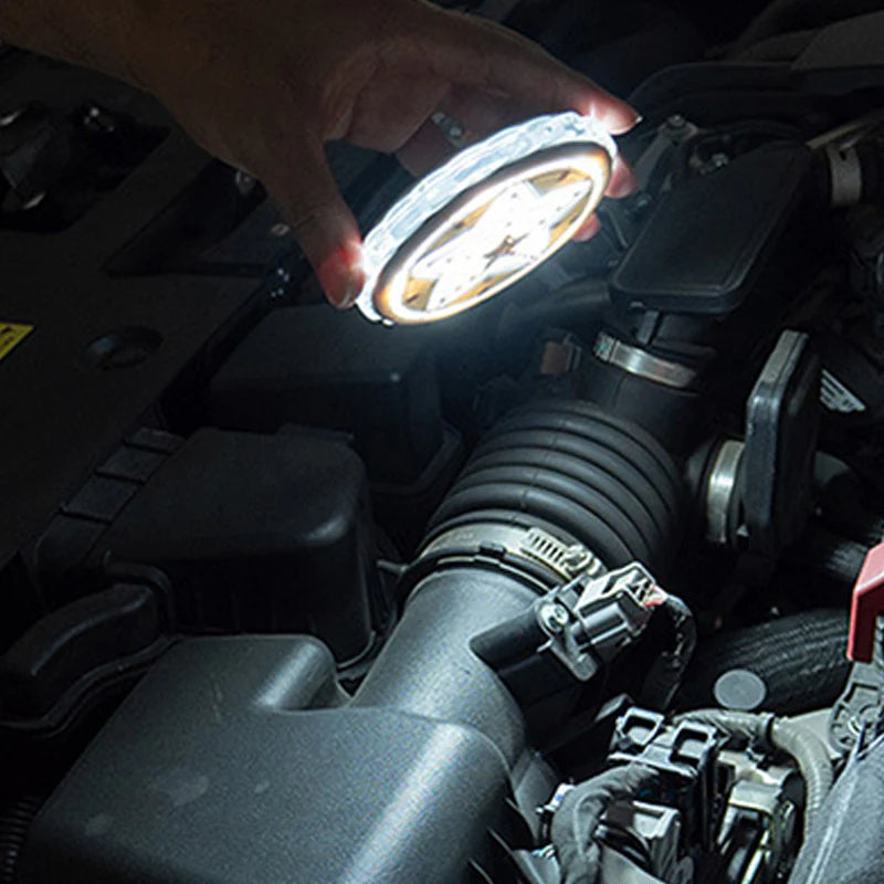 Ambientalna avtomobilska osvetlitev Magnetic Star｜Večnačinska osvetlitev｜Hitro polnjenje USB-C｜Glasovno upravljanje