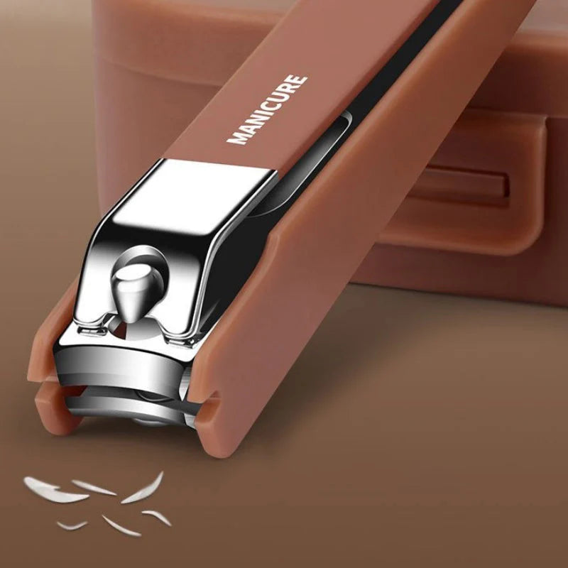 Prenosni 7-delni komplet za manikuro s ščipalcem za nohte