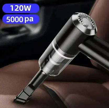 Brezžični avtomobilski sesalnik in zračna črpalka 2 v 1 – močno sesanje, nizek hrup, polnilna, večnamenska zasnova