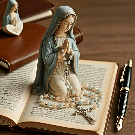 Jezus, Marija Škatla za rožni venec - omejena izdaja, ročno izdelana serija