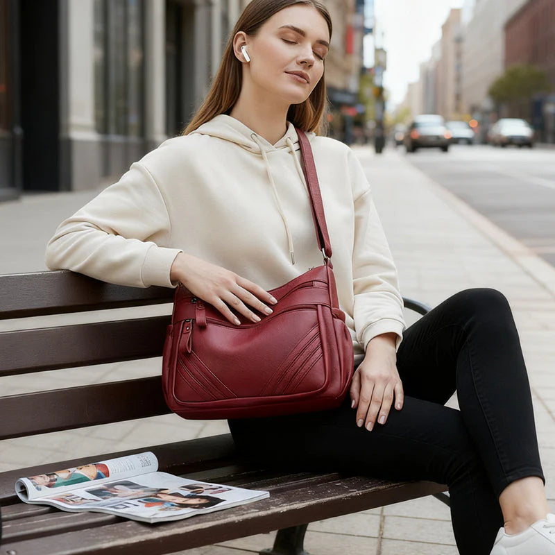 Ženska modna torba za čez ramo z nastavljivim naramnim trakom