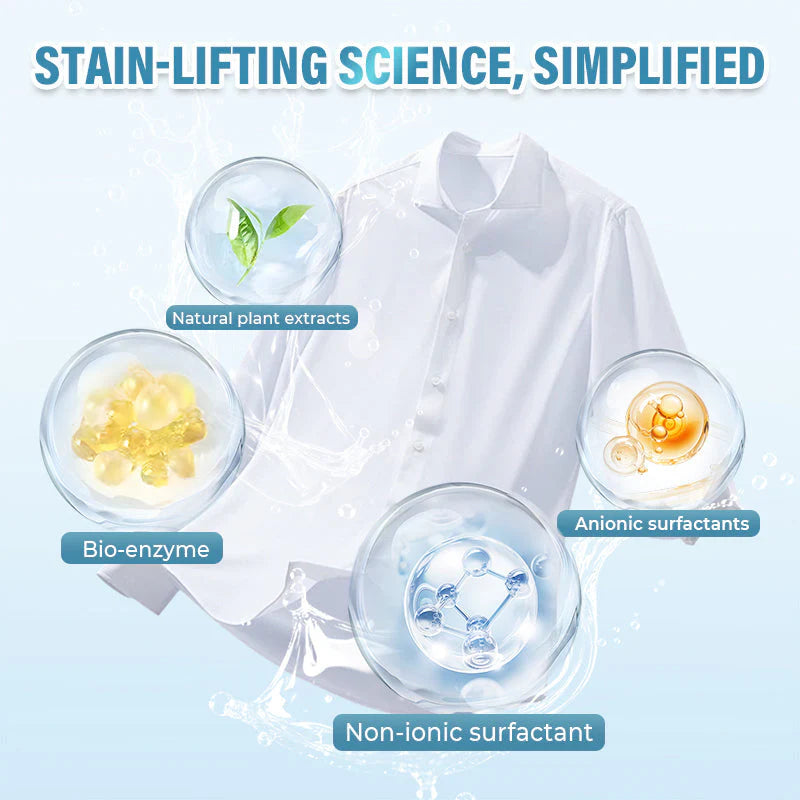 Močno sredstvo za odstranjevanje madežev z oblačil