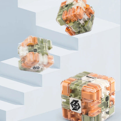 Zabavna 3D kockasta sestavljanka labirint - spiiyle