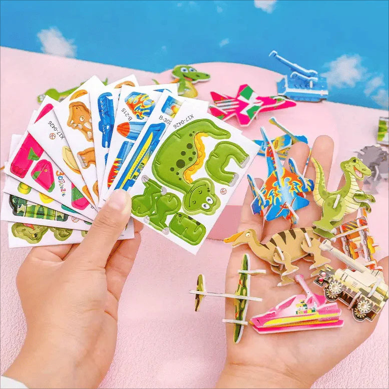 (🔥 Kupite 1 in dobite 1 gratis🔥)Izobraževalne 3D risane uganke