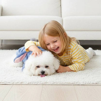 Čudovita jopa s kapuco in živalskim motivom