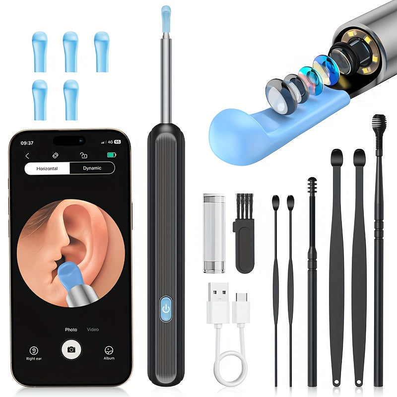 Brezžična pametna vizualna ušesna kljukica