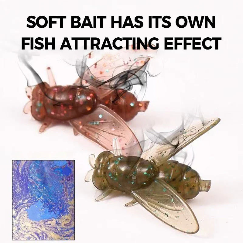 Inovativna oblika - kovinski kavelj za muhe - spiiyle