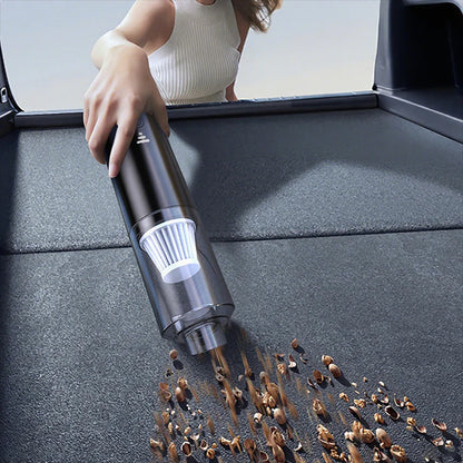 Portable Wireless Car Vacuum Cleaner｜Strong Suction · Low Noise · High-Efficiency Filter｜Multi-Purpose Cleaning