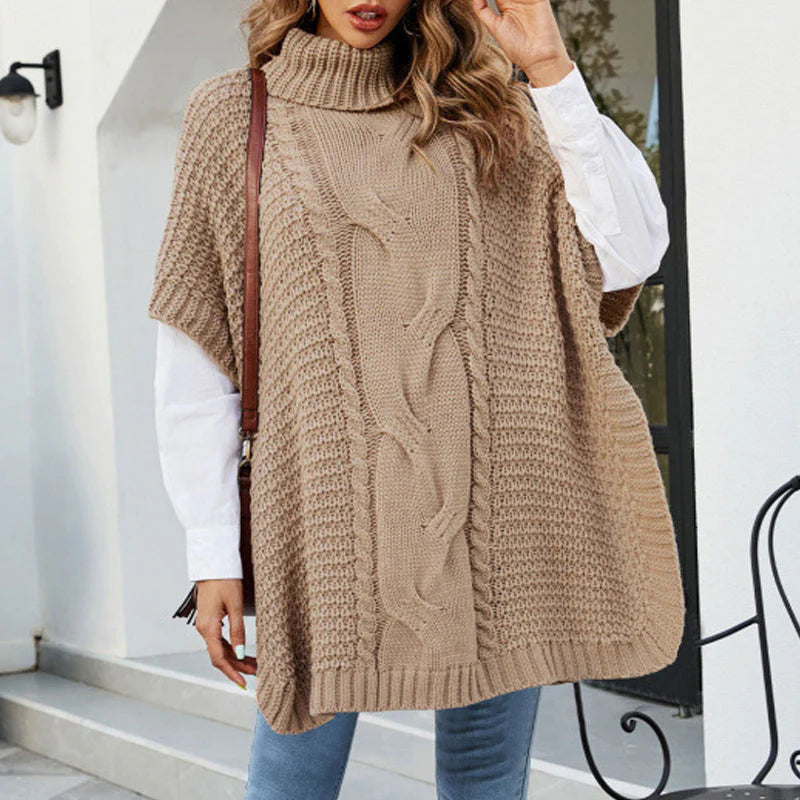 Ženski pulover s širokim pasom - spiiyle