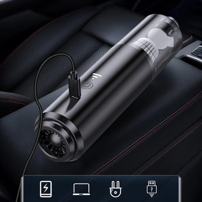 Portable Wireless Car Vacuum Cleaner｜Strong Suction · Low Noise · High-Efficiency Filter｜Multi-Purpose Cleaning