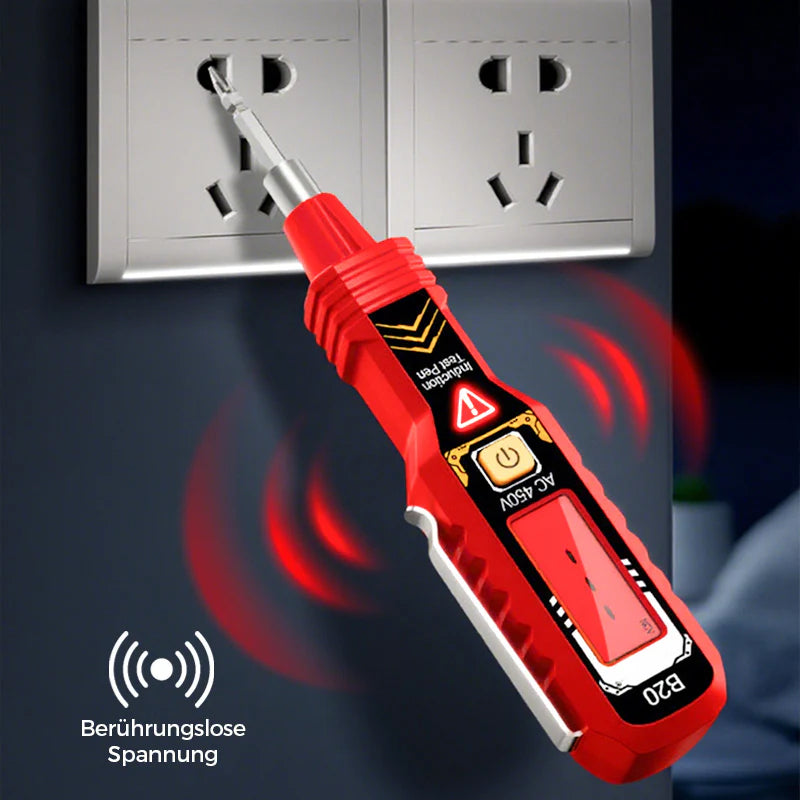 Brezkontaktni tester napetosti z LCD zaslonom