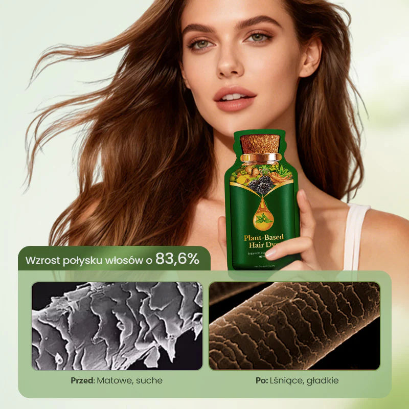 Nežna barva za lase na rastlinski osnovi