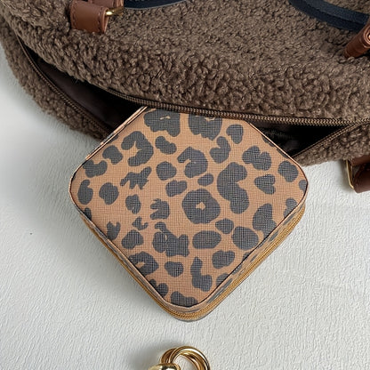 Usnjena škatla za nakit