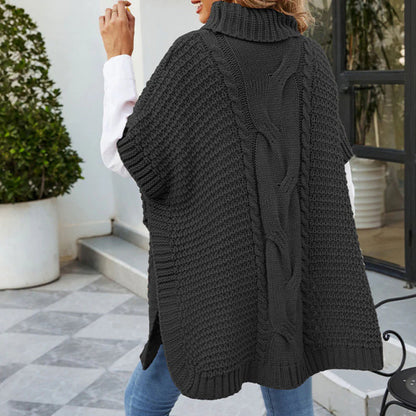 Ženski pulover s širokim pasom - spiiyle