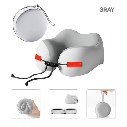 Vzglavnik za vrat iz spominske pene v obliki črke U - spiiyle