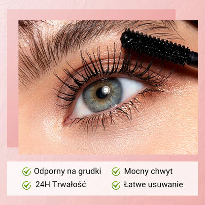 ✨Kup 1 i otrzymaj 1 za darmo✨Wodoodporna Mascara 4D z Jedwabnymi Włóknami - spiiyle