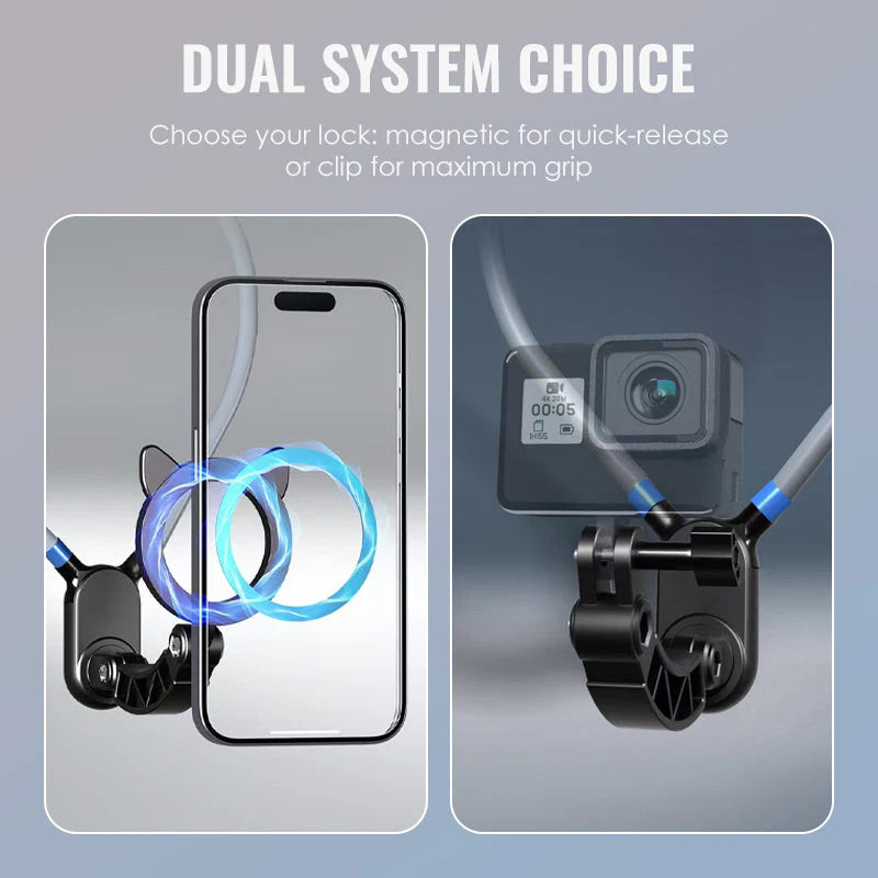 Magnetno držalo za telefon za vrat s funkcijo prostoročnega telefoniranja