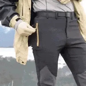 Vetroodporne pohodniške hlače velike velikosti za na prostem