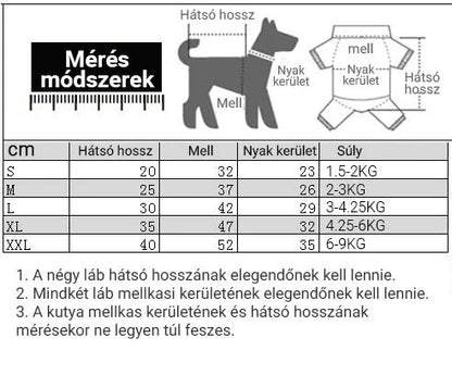 Vodoodporni zimski plašč za pse