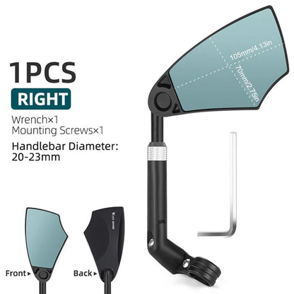 360° nastavljivo ogledalo na krmilu kolesa