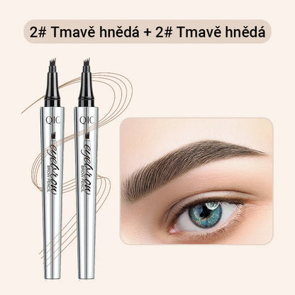 Večnamenski svinčnik za obrvi s 4 konicami (2 kosa) - spiiyle