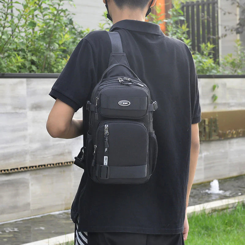 Nastavljiva torba za čez prsi iz blaga Oxford