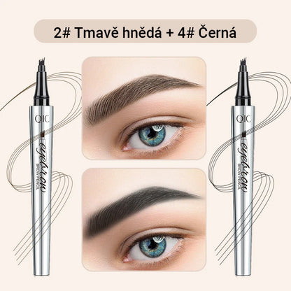 Večnamenski svinčnik za obrvi s 4 konicami (2 kosa) - spiiyle
