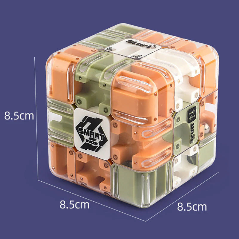 Zabavna 3D kockasta sestavljanka labirint - spiiyle