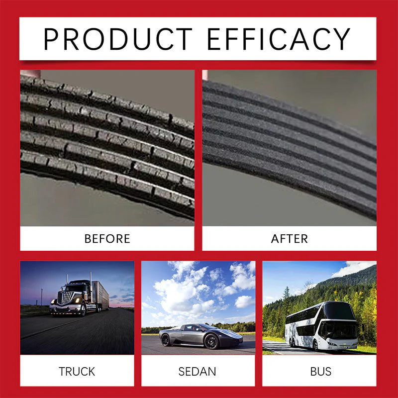 Mazivo za jermen in sprej za zmanjšanje hrupa – podaljšajte življenjsko dobo jermena, odpravite škripanje in zaščitite motor