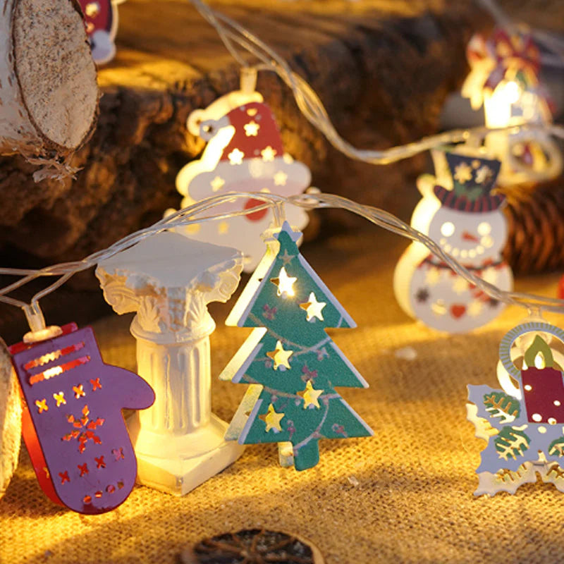 LED veriga z Božičkom