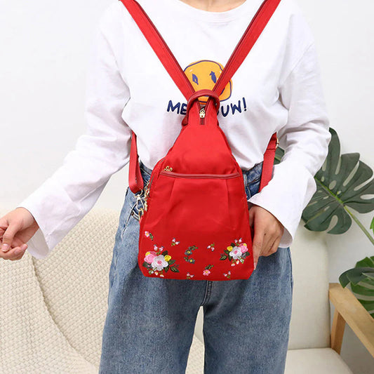 Večnamenski, prenosni ženski nahrbtnik s potiskom - spiiyle