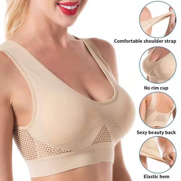 Breathable Cool Liftup Air Bra - spiiyle