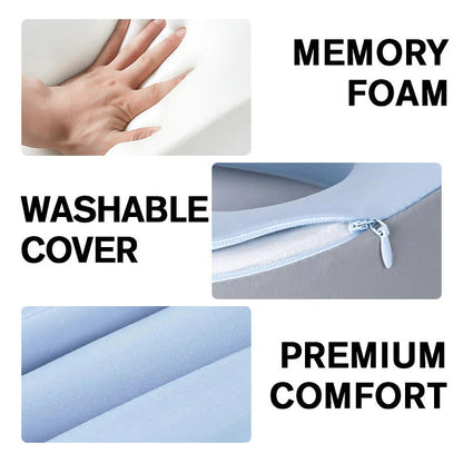 Vzglavnik za vrat iz spominske pene v obliki črke U - spiiyle